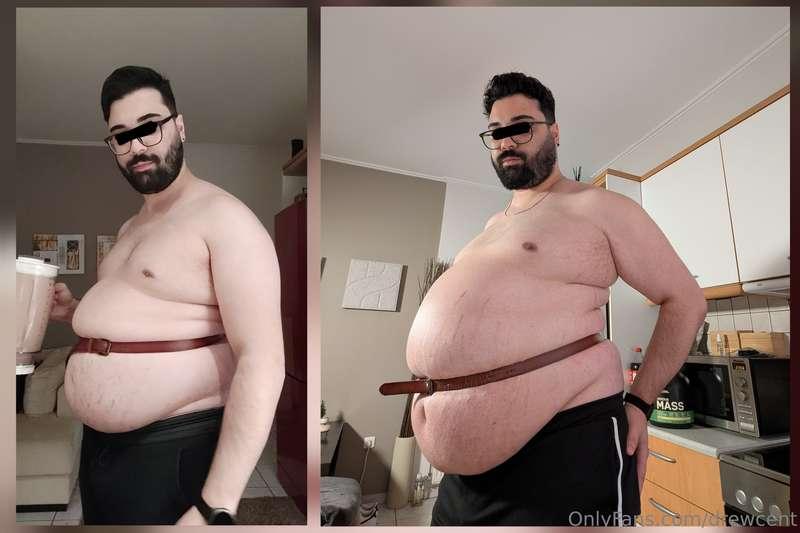 Dozens of gallons worth of weight gain shakes later.. now yo..