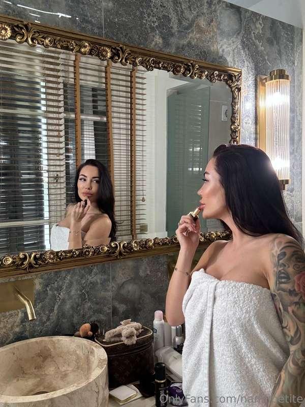 The day begins with reflection and a hint of temptation...an..