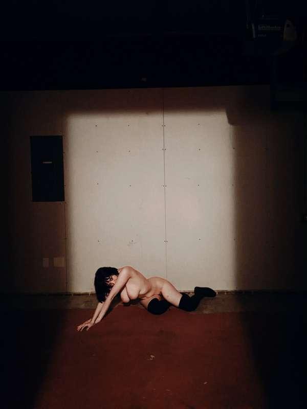 You walk into your basement at night and see this. What do y..