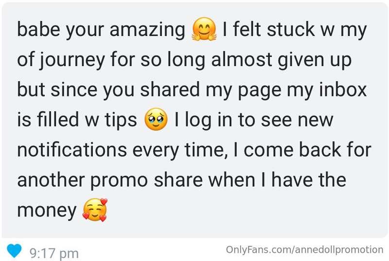 ## Promo feedback 💎 #### Send me a message if you’d like to ..