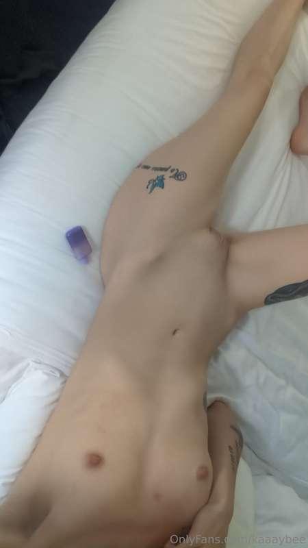 Far too warm for clothes today. I'm spending the day naked.