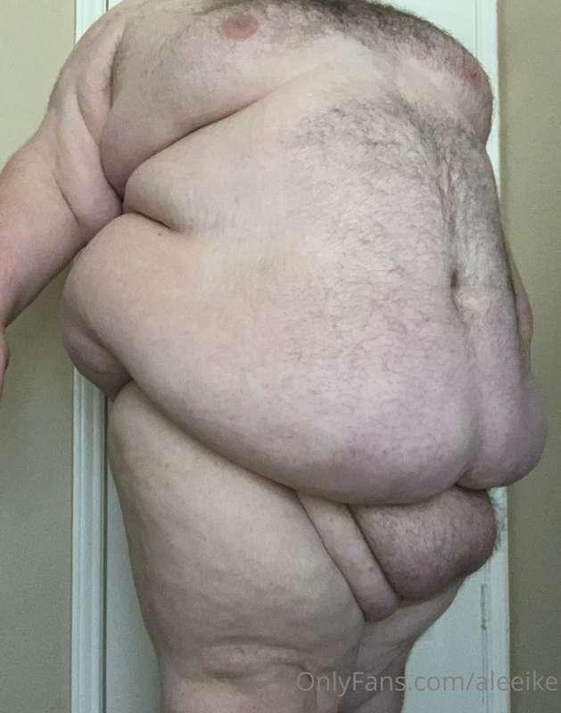 On Wednesday we show off our fat. Look at all the rolls