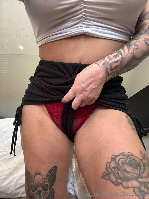 Do you prefer underwear on or off?How about I put these pant..