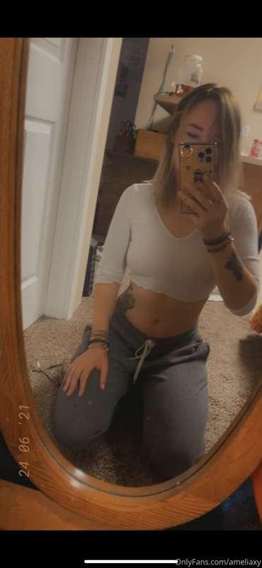 So tired! Just got off work and into comfy clothes, it’s my ..