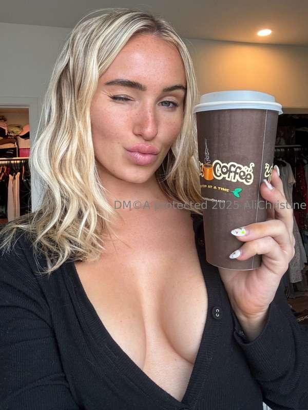 Coffee or me?
