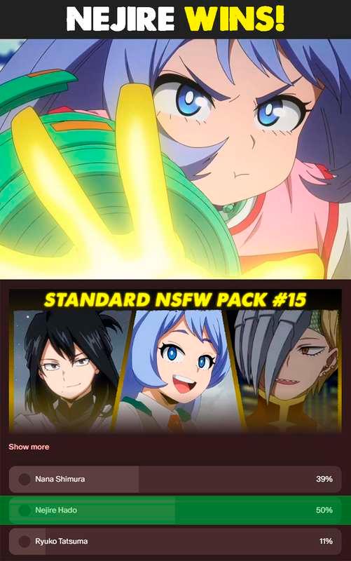 NSFW PACK #13 POLL Result: NEJIRE!