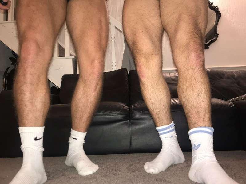 Hairy legs!!! Sexy socks @thebritishbear1
