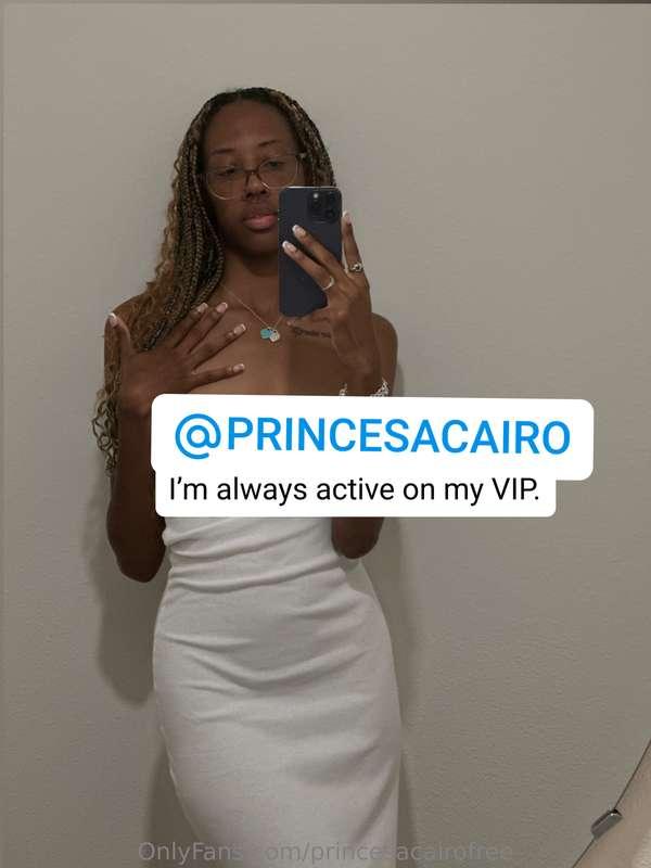 I’m way more active on my VIP page + you don’t have to talk ..