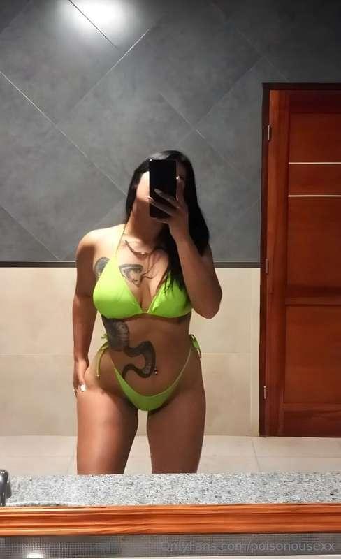 green bikini 🙈💚