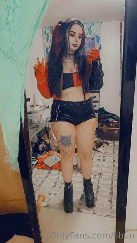 My cute Harley look for Halloween this year