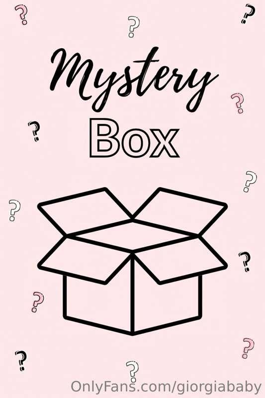 ***MISTERY BOX*** 🤍🎁
Hai di fronte a te la possibilità di sc..