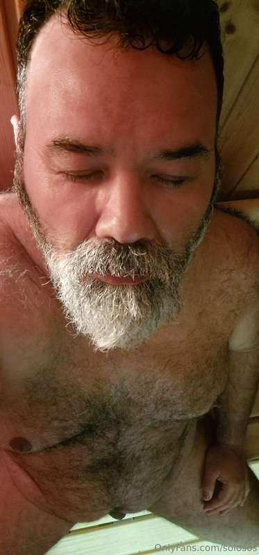 Sauna moment of relax