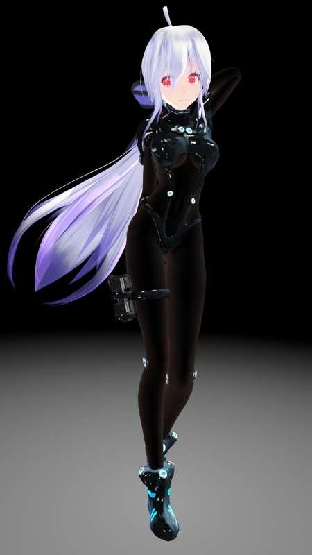 MMD Haku Gantz