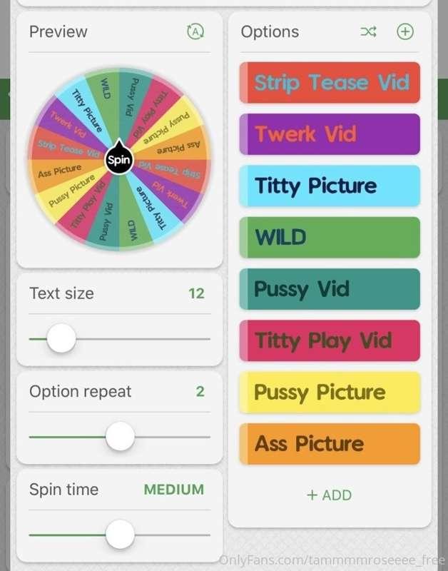 WHO WANTS TO PLAY!?! Cum play with me... 
*Tip to Spin* 
$3 ..