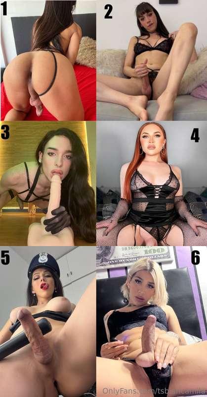 🚨MY GIRLS IN BLACK ARE WAITING TO DROP YOUR BALLS!❤️‍🔥💋
1️⃣ ..