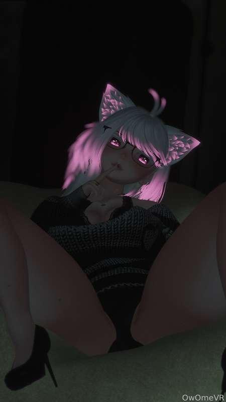 Want me to take this off?~💕

All my stuffs: https://linktr.ee/OwOmeVR

#hentai #anime #vtuber #lewdtuber 
#ass #lewd #nsfw #nude #fyp #abs #free