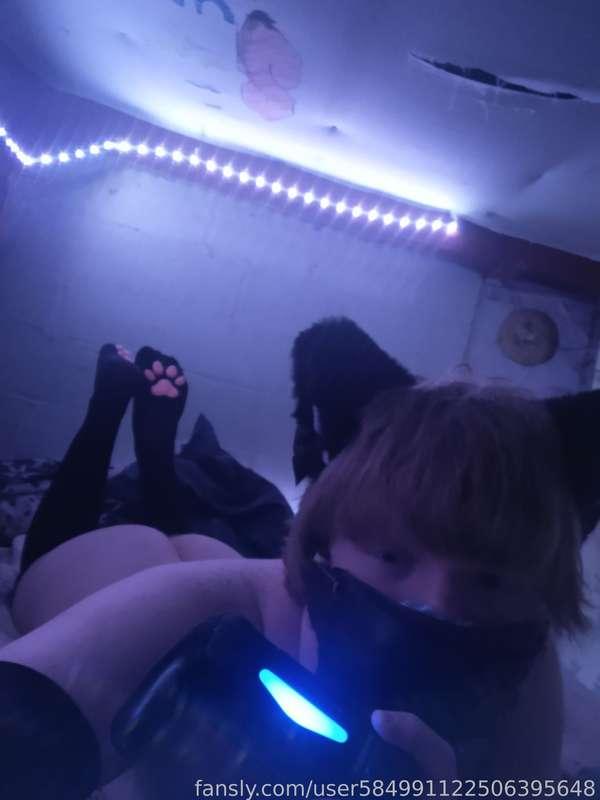 Just a catboy laying down 