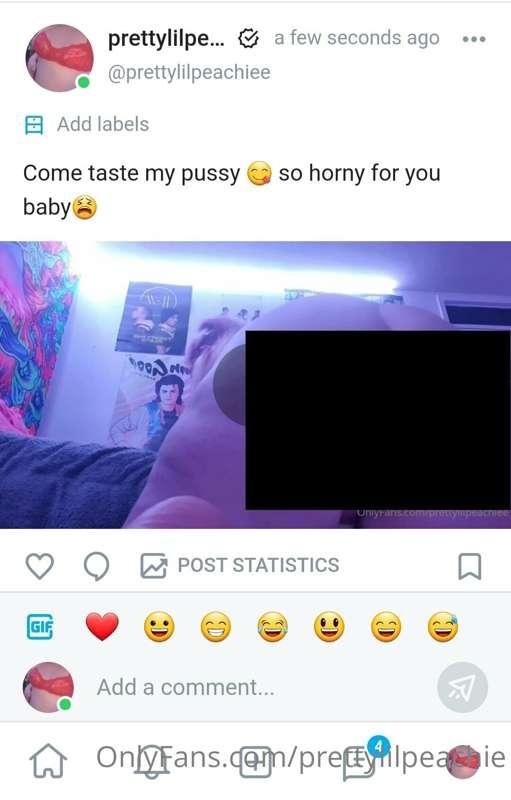 Go subscribe rn to see my pretty tight pussy and ass in a vi..