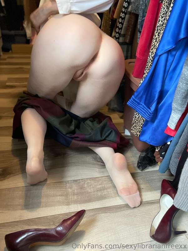 Sometimes it’s a little awkward getting out of my ladylike l..