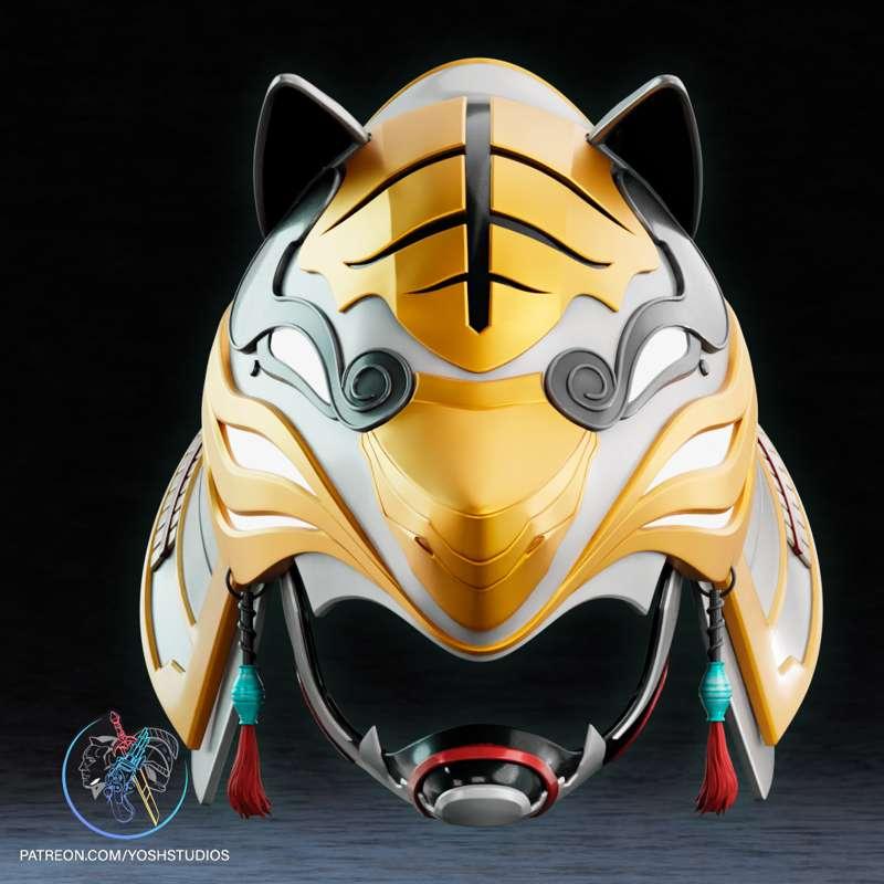 (Nov24 Y+SY Tiers) Sengoku White Tigress Helmet