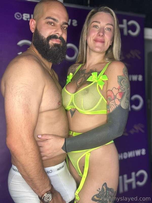 Me and @onlyginnyyxo were out swinging at the weekend 🥵