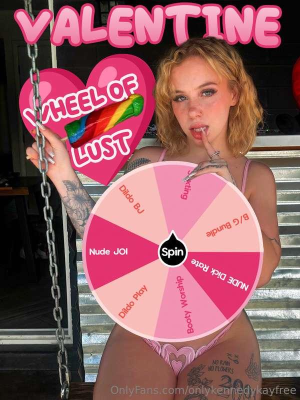 You bring the luck, I bring the pleasure! 💖 Spin my wheel an..