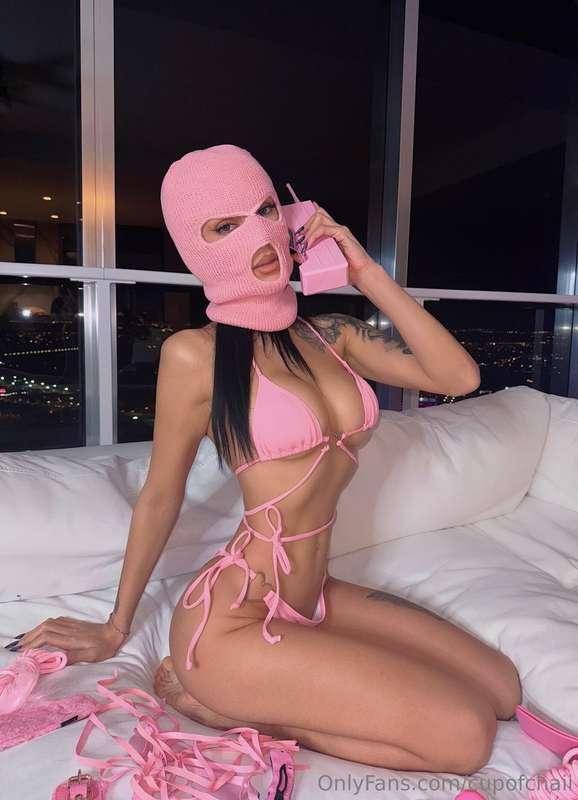 the only thing im robbing you of right now is your cum 😈