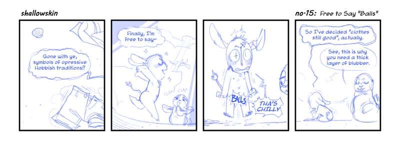 shallowskin Strip #15 - Sketch
