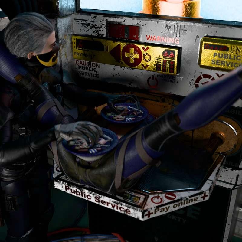 Jill's Halloween Duty