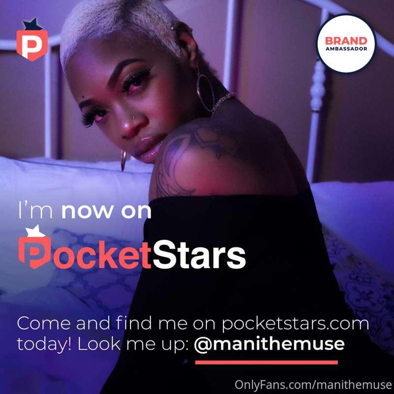 if you want to see my NEW CONTENT come join me on PocketStar..