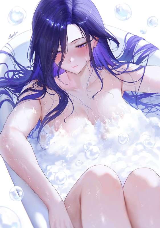 Clorinde bath time.png (NSFW)