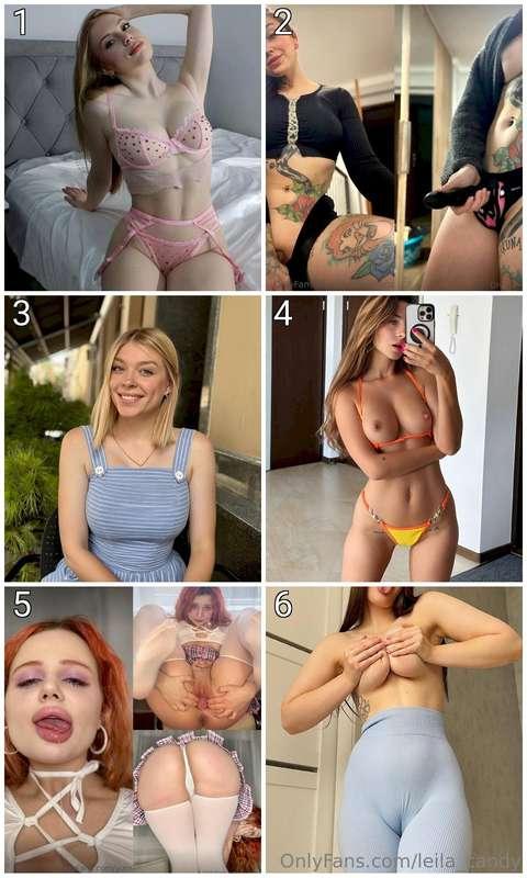 ✨ FOLLOW MY BESTIES FOR FUN SURPRISES!1. 🫦🍬 @milenanight 🍬🫦2..