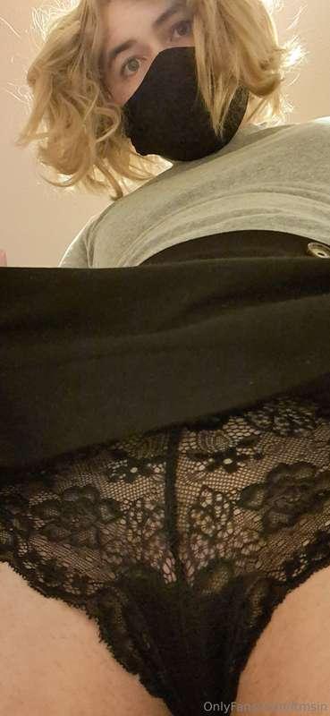 pov you come home to find your trans "male" flatmate dressed..