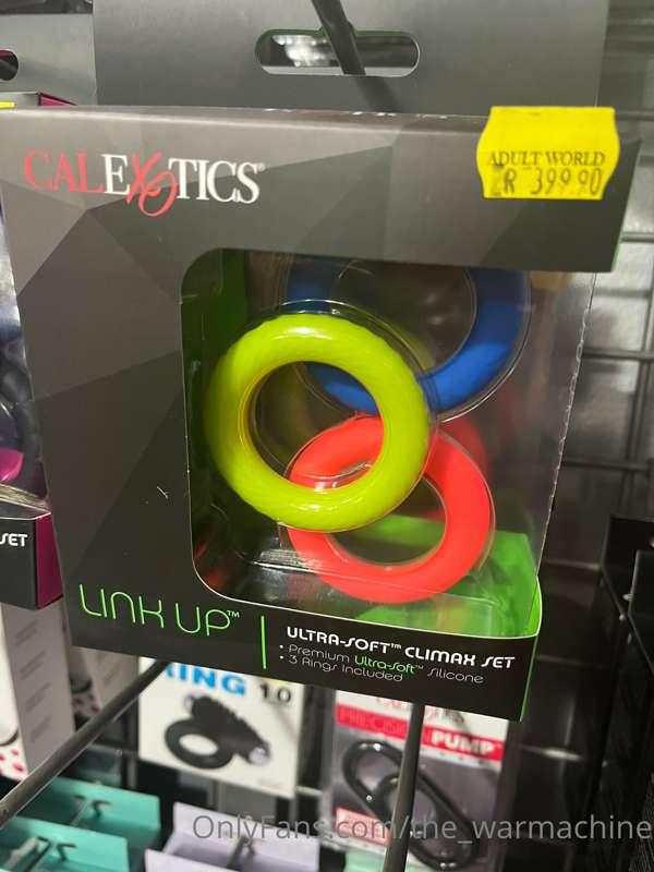 Maybe some neon cock rings to go with my new neon posers?