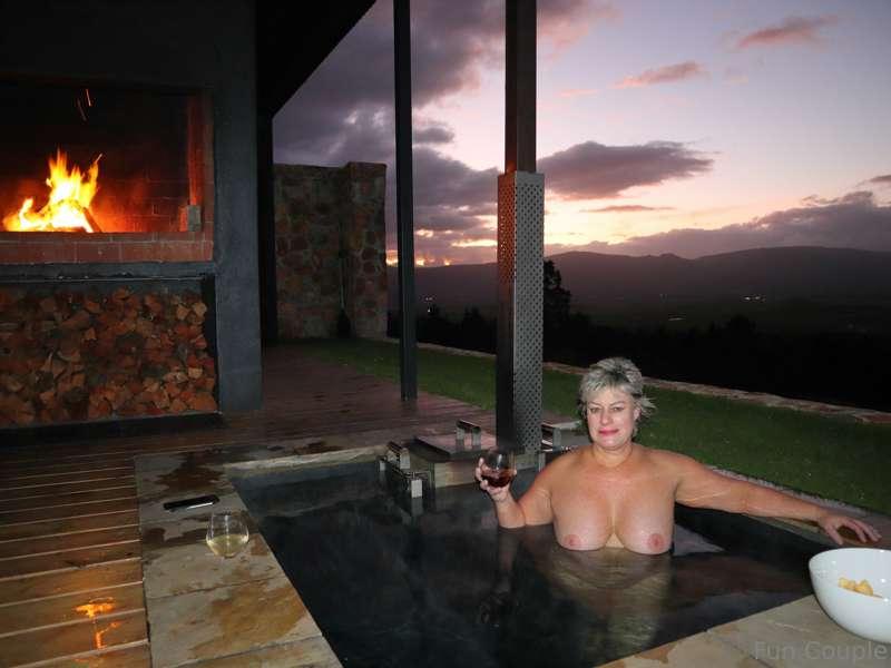 Our latest naked adventure spot. It was sweet!!!!
