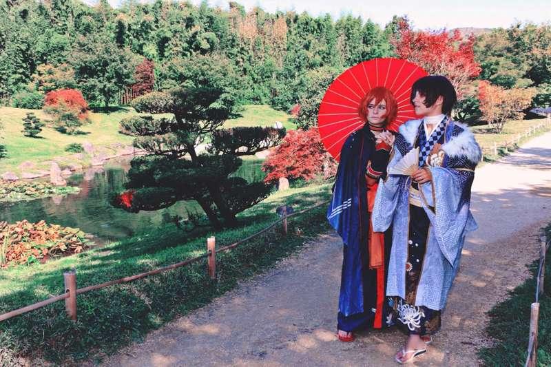 Soukoku Kimono photoshoot