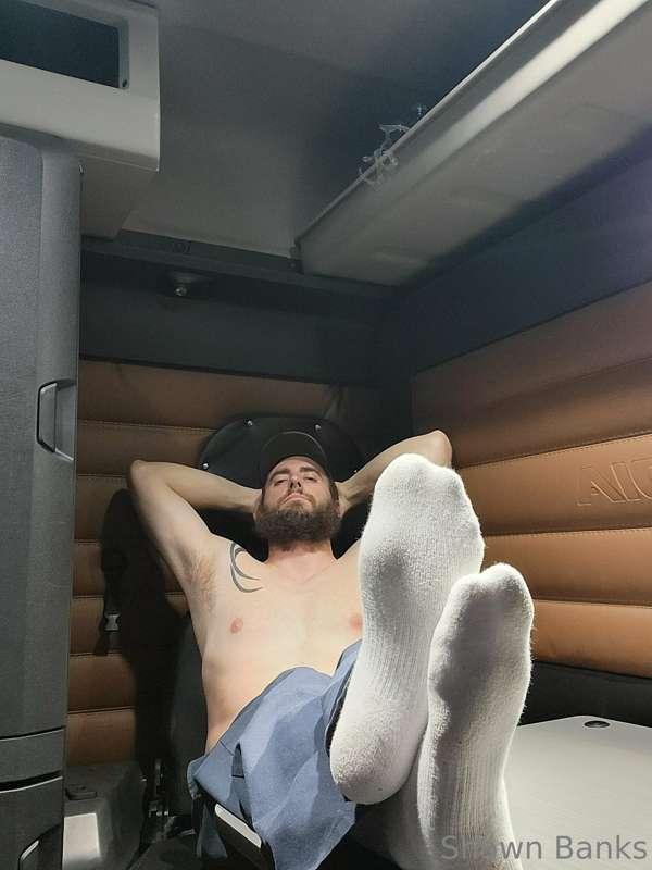 Front or back, socks or no socks?