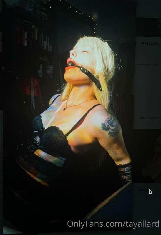 aw tbt to my first ball gag