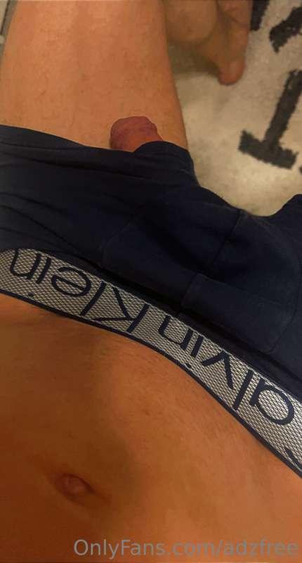 I just posted a video on my VIP Page of me stroking my big c..