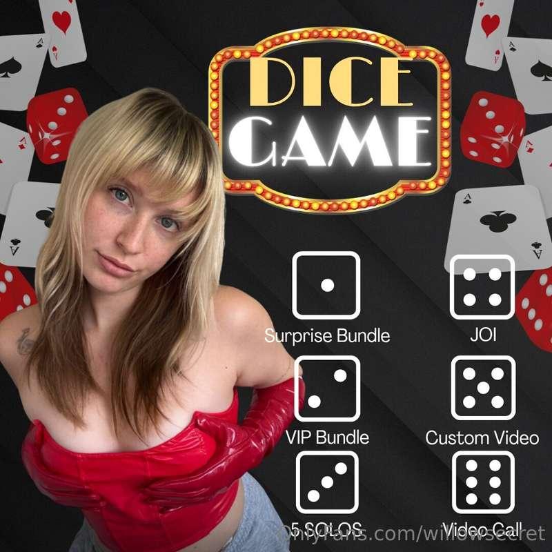 🔥 NAUGHTY DICE CHALLENGE 🎲💋Let’s play a little game, babe… i..
