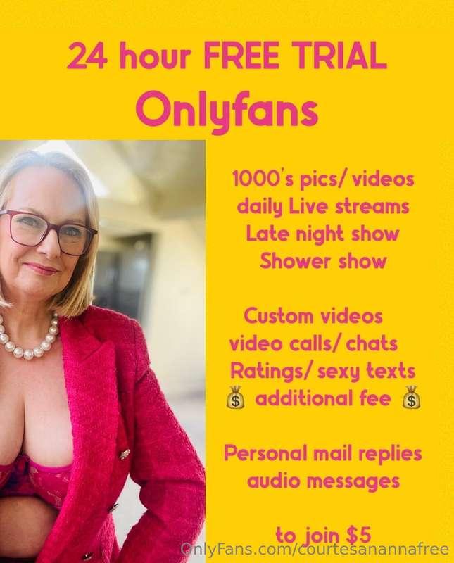 Don’t miss out on a free trial 

Click the link 

https://on..