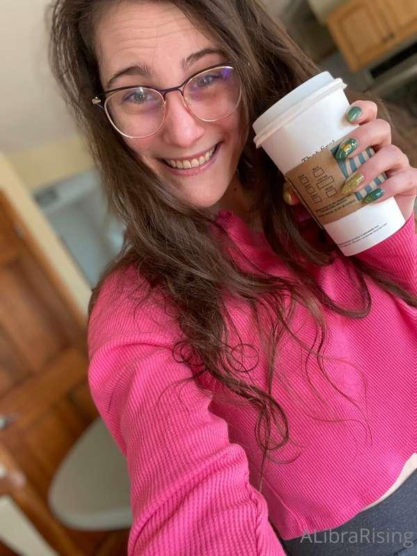 Coffee-induced cuteness. Thanks for the caffeine boost! You ..