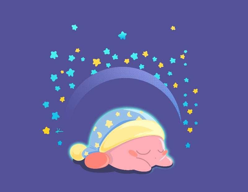 Goodnight Kirby 🌙 Print 