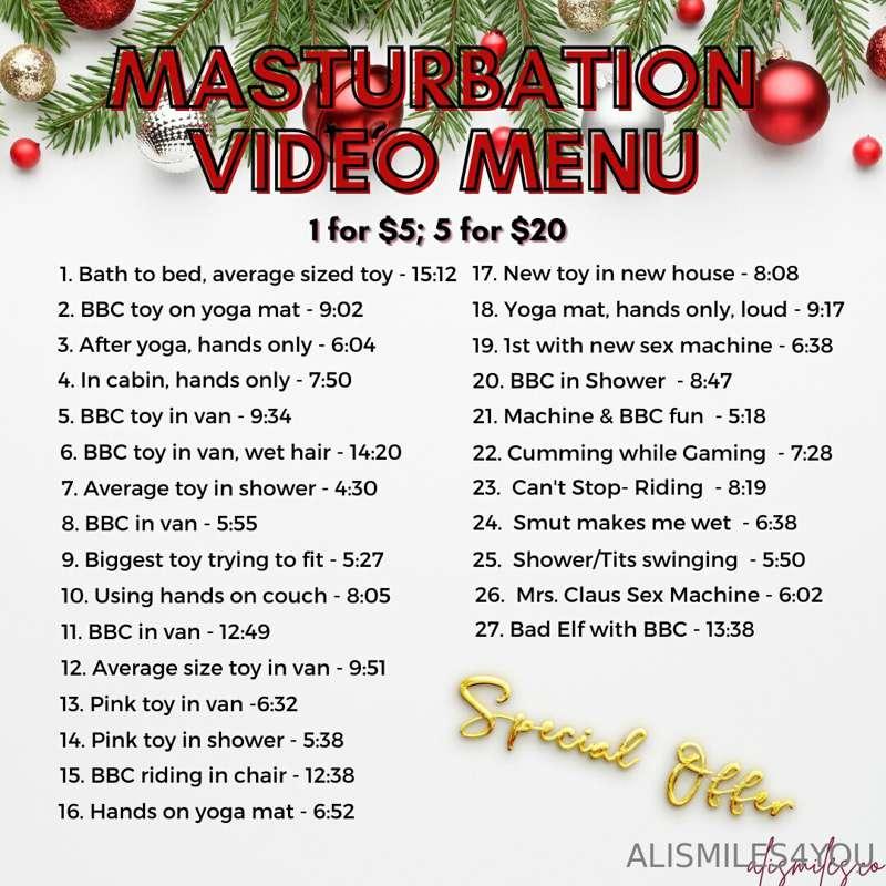 Christmas Video Special until the 1st! 1 for $5 or 5 for $20..