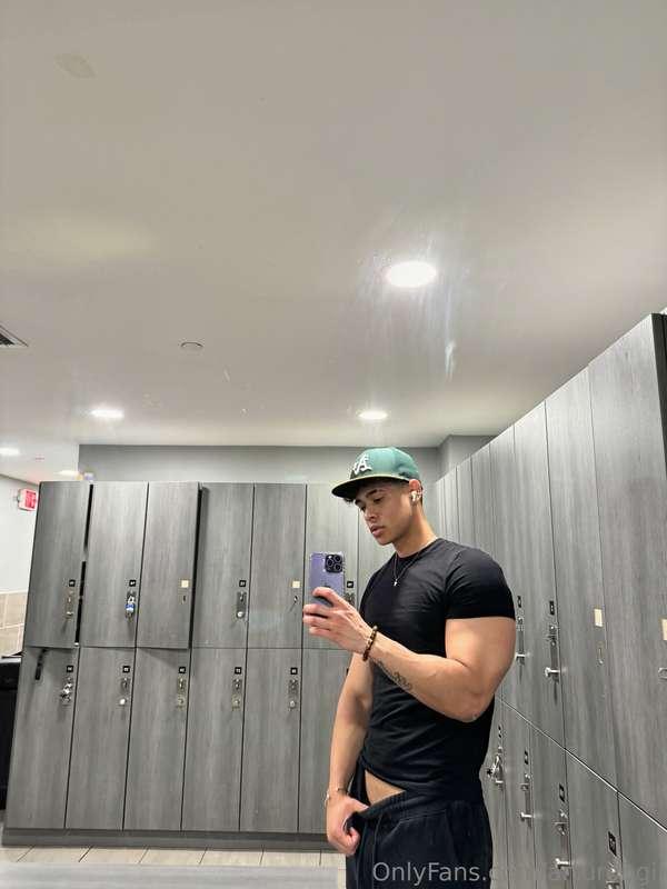 POV: You're stuck with me in the locker room.. what are we d..