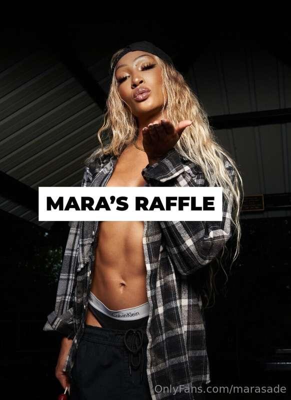MARA'S FIRST RAFFLE 🎟️This is my first time hosting a raffle..