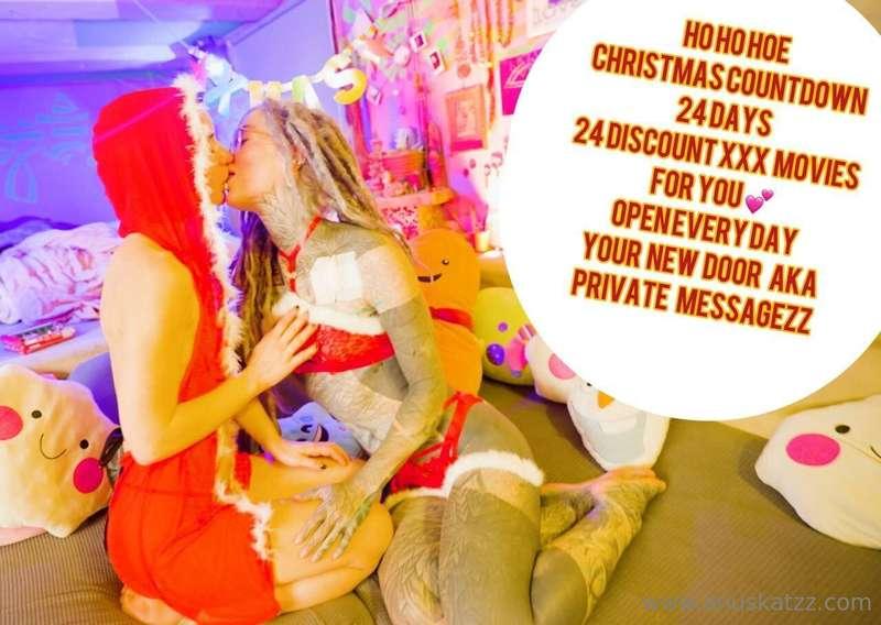 Are you ready for my advent calendar? 💋🤶