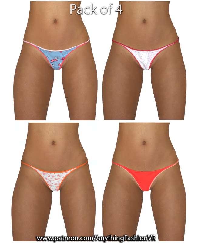 Tiny panties 4 in a pack (02)