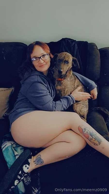 Someone wanted some love from mommy