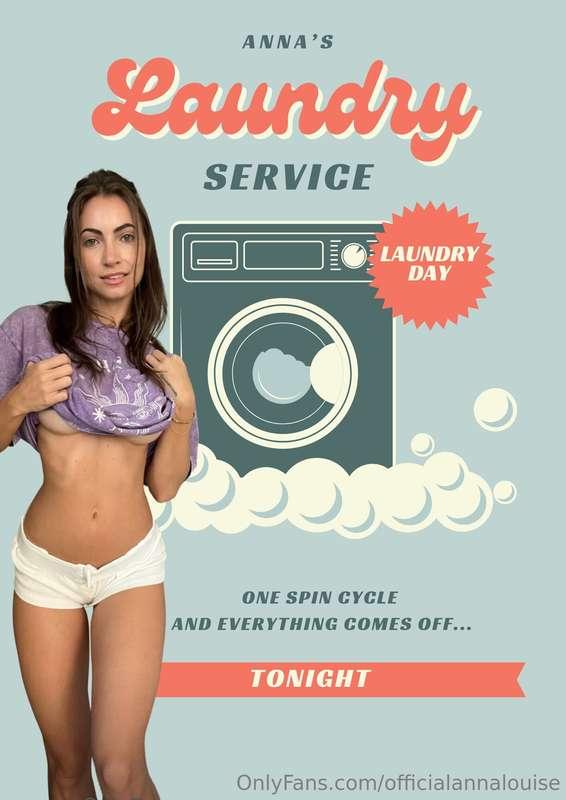 Get ready for tonight! Laundry day has never looked this goo..